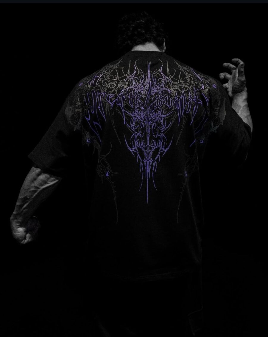 Forgotten Soul Oversized T-shirt [DUSK] |BREATHEDIVINITY