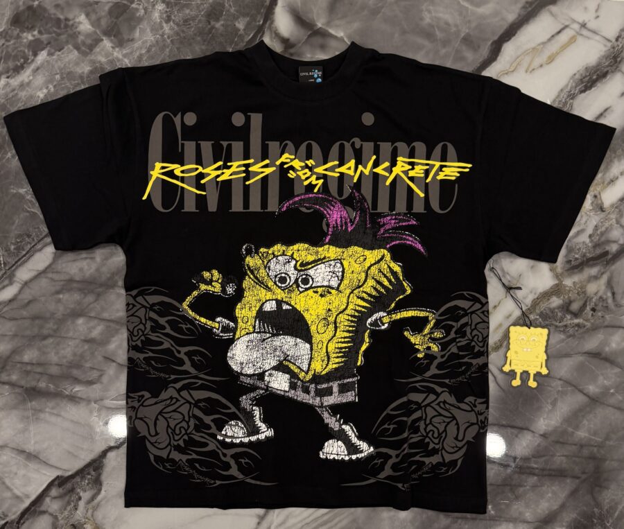 Punkbob American Classic OversizedTee in Black | CIVIL