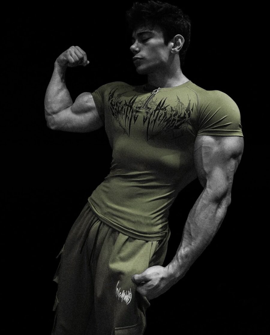 Deathwing Void TechShortsleeve Quarter ZipCompression [OLIVE GREEN] | BREATHEDIVINITY