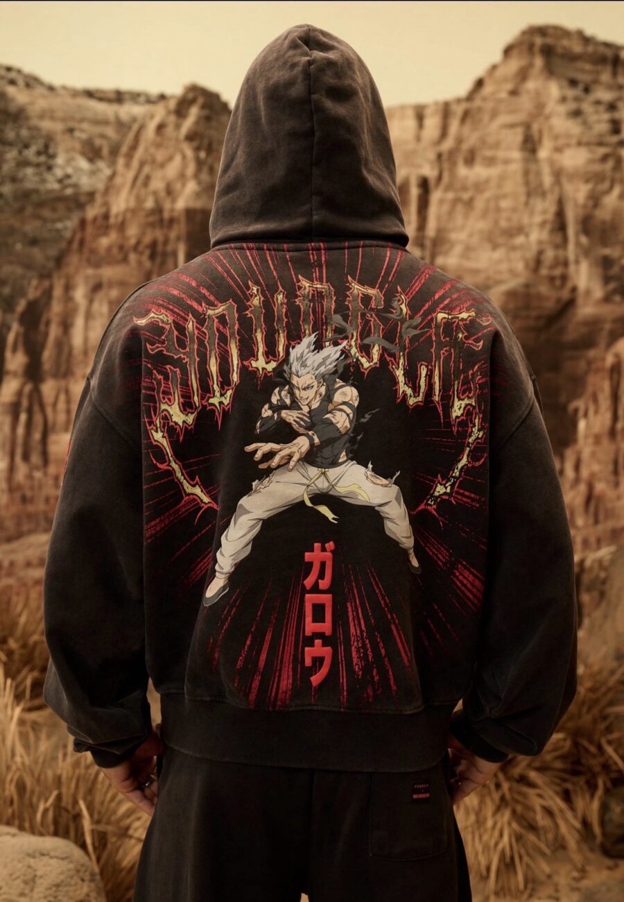 5053 - One Punch Man Hoodies Garou | YOUNGLA