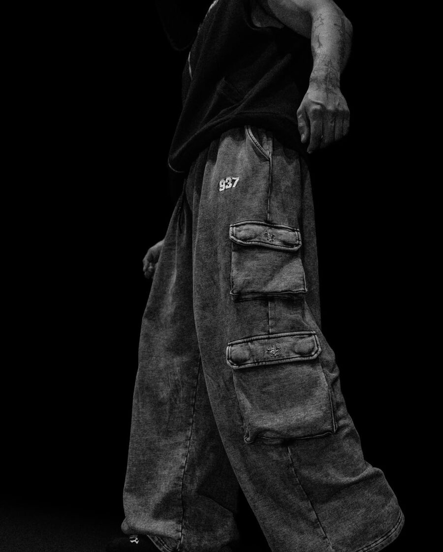 937 Oversized Luxury Cargo Pants [ Vintage May]