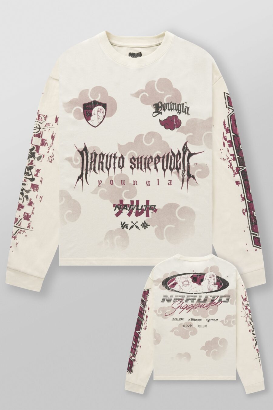 8073 - Naruto Longsleeves - Off-White